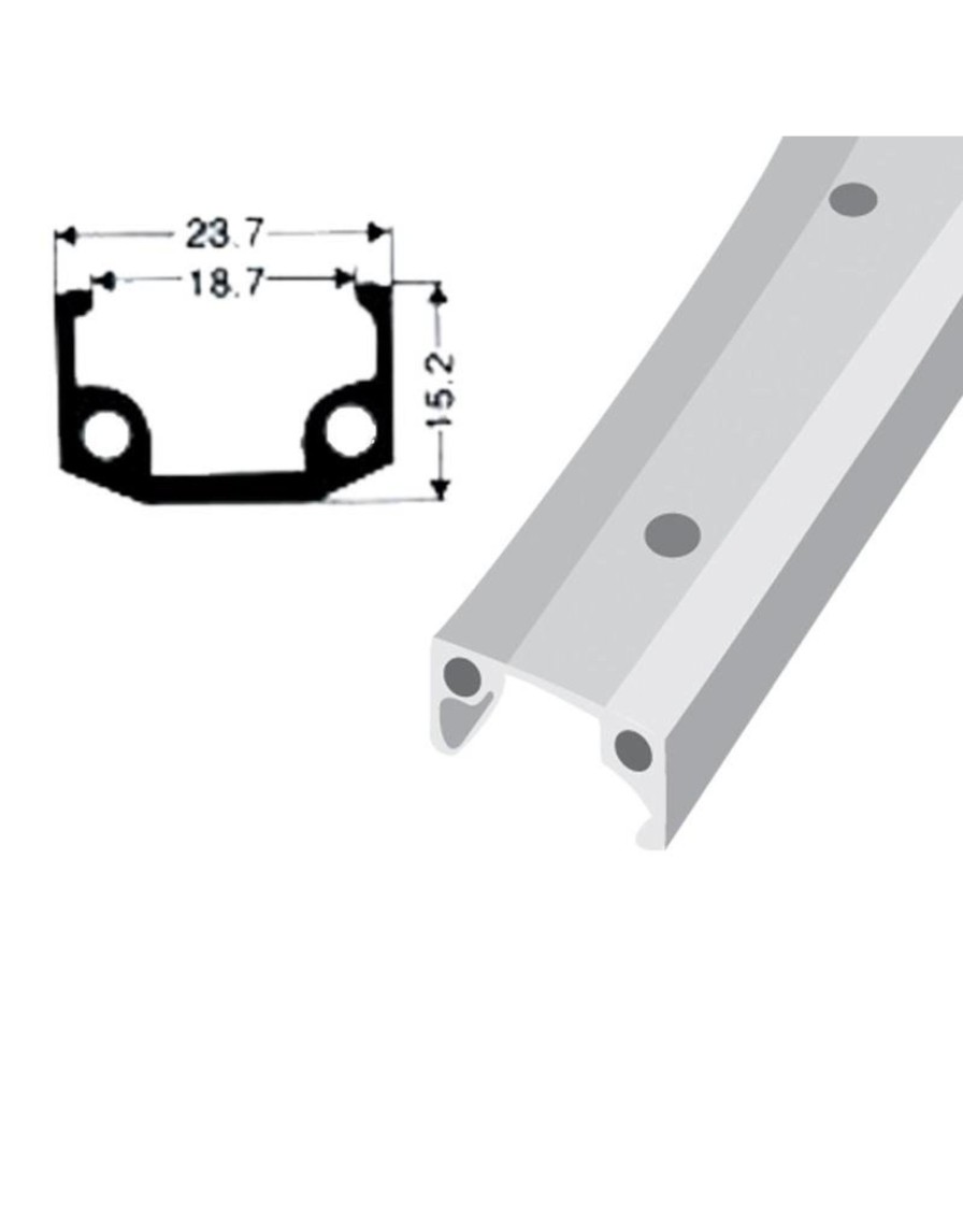 Components Damco 27X1-1/4 Back | Damco Rear Wheel 27X1-1 / 4 Alu Fw